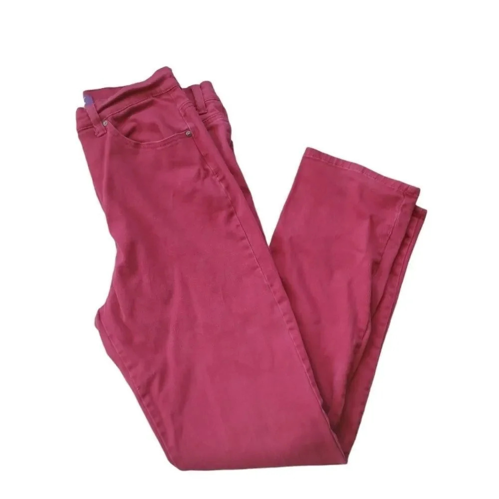Gloria Vanderbilt Vintage Jeans High Waisted Red Size 10
